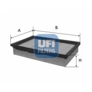 Слика 1 на филтер за воздух UFI 30.595.00