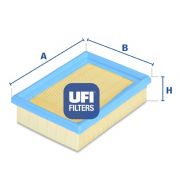 Слика 1 на филтер за воздух UFI 30.814.00