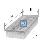 Слика 1 $на Филтер за воздух UFI 30.942.00