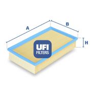 Слика 1 на филтер за воздух UFI 30.946.00