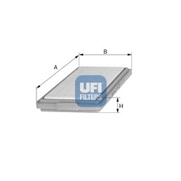 Слика на Филтер за воздух UFI 30.967.00