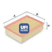 Слика 1 на филтер за воздух UFI 30.991.00