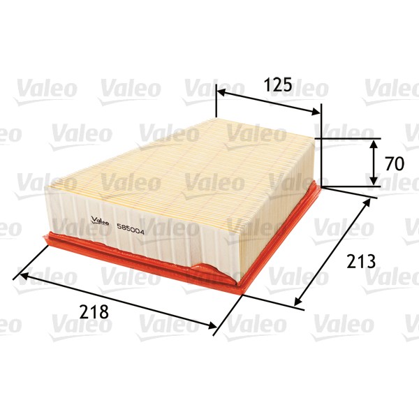Слика на Филтер за воздух VALEO 585004