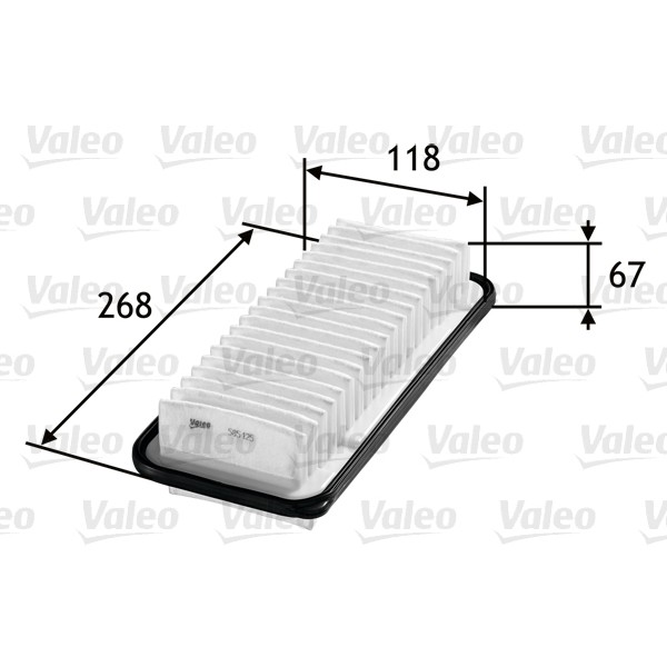 Слика на Филтер за воздух VALEO 585125