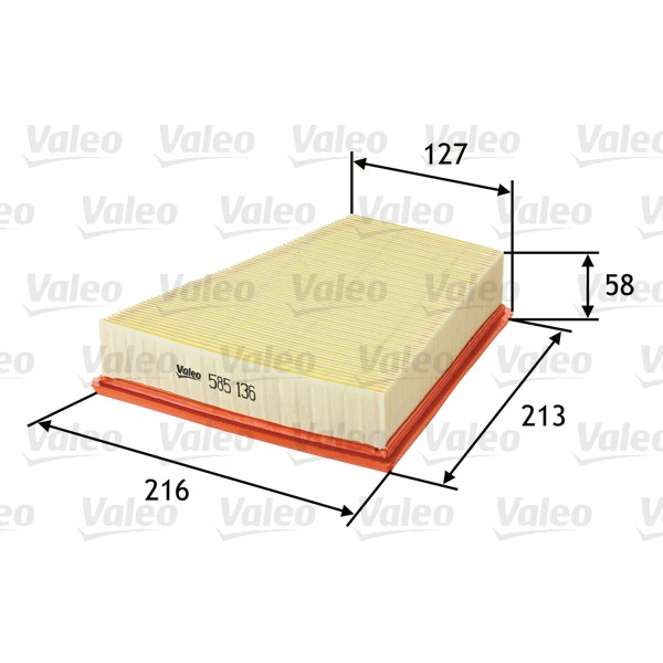 Слика на Филтер за воздух VALEO 585136