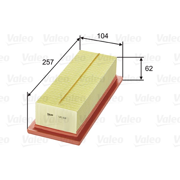 Слика на Филтер за воздух VALEO 585168