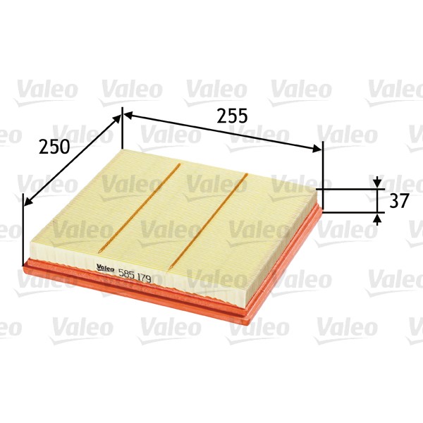 Слика на Филтер за воздух VALEO 585179