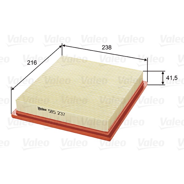 Слика на Филтер за воздух VALEO 585237
