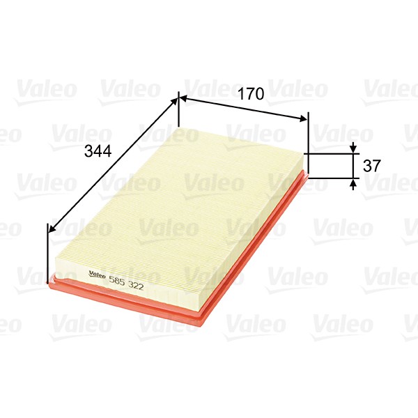 Слика на Филтер за воздух VALEO 585322