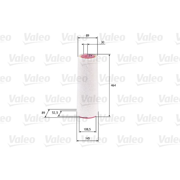 Слика на филтер за воздух VALEO 585625 за BMW 3 Sedan E46 330 xd - 204 коњи дизел