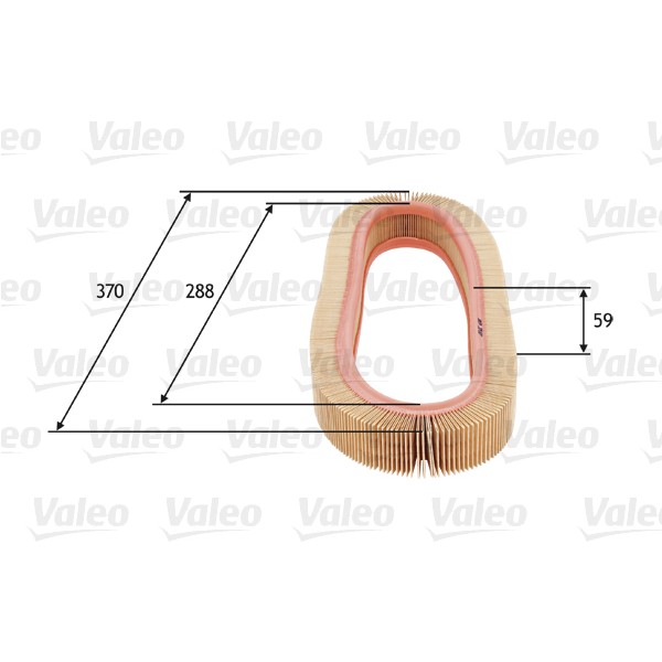 Слика на Филтер за воздух VALEO 585693