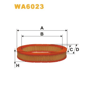 Слика на Филтер за воздух WIX FILTERS WA6023