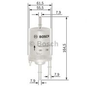 Слика 5 на Филтер за гориво BOSCH 0 450 905 959