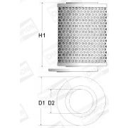 Слика 1 на Филтер за гориво CHAMPION L135/606