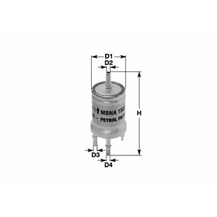 Слика на Филтер за гориво CLEAN FILTERS MBNA1558