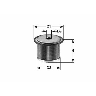 Слика на Филтер за гориво CLEAN FILTERS MG 083 за Renault Megane 1 (BA0-1) 1.9 dTi (BA1U) - 80 коњи дизел