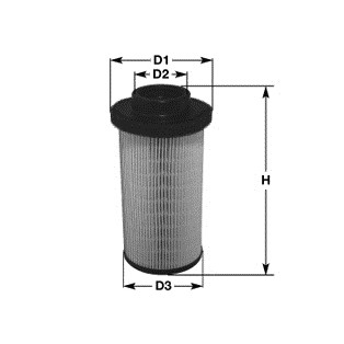 Слика на Филтер за гориво CLEAN FILTERS MG1653 за камион Mercedes Actros MP2, MP3 1841, L, LL - 408 коњи дизел