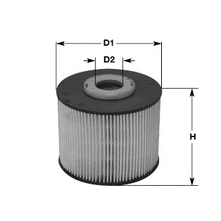 Слика на Филтер за гориво CLEAN FILTERS MG1666 за Citroen C4 Picasso UD 2.0 HDi 150 - 150 коњи дизел