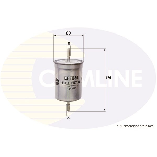 Слика на Филтер за гориво COMLINE EFF034 за VW Beetle (9C1,1C1) 1.6 - 102 коњи бензин