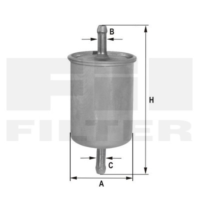 Слика на Филтер за гориво FIL FILTER ZP 8000 FM за Peugeot 106 (1) 1.0 i - 50 коњи бензин