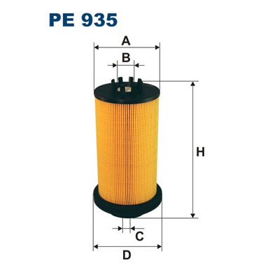 Слика на Филтер за гориво FILTRON PE 935 за камион Setra Series 400 MultClass S 412 UL - 299 коњи дизел