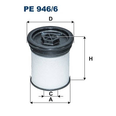 Слика на Филтер за гориво FILTRON PE 946/6