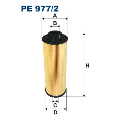 Слика на Филтер за гориво FILTRON PE 977/2 за камион MAN TGA 26.480 FDAC, FDALC, FDARC, FDHC, FDHLC - 480 коњи дизел