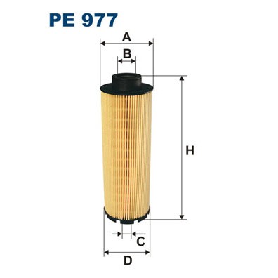 Слика на Филтер за гориво FILTRON PE 977 за камион MAN TGA 18.310, 18.320 FK, FLK, FK-L, FLRK - 310 коњи дизел