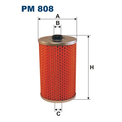 Слика на Филтер за гориво FILTRON PM 808 за камион MAN SD SD 200 - 192 коњи дизел