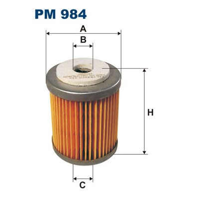 Слика на Филтер за гориво FILTRON PM 984 за камион Volvo 8500 - 360 коњи дизел