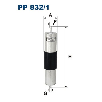 Слика на Филтер за гориво FILTRON PP 832/1 за BMW 3 Coupe E36 323 i - 170 коњи бензин