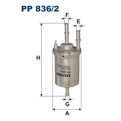 Слика на Филтер за гориво FILTRON PP 836/2