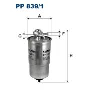 Слика 1 на Филтер за гориво FILTRON PP 839/1