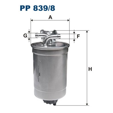 Слика на Филтер за гориво FILTRON PP 839/8