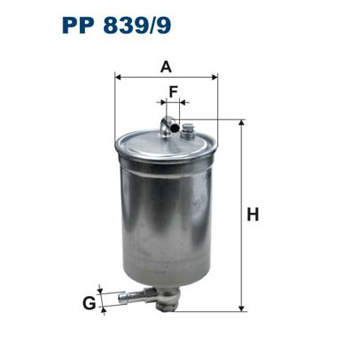 Слика на Филтер за гориво FILTRON PP 839/9