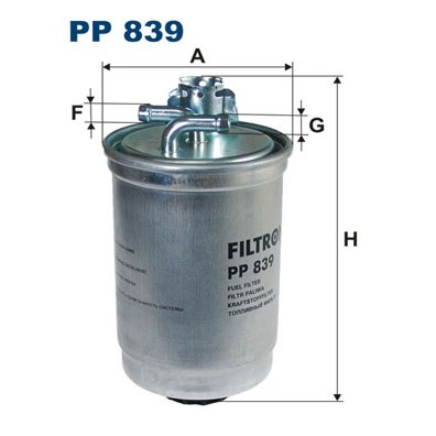 Слика на Филтер за гориво FILTRON PP 839