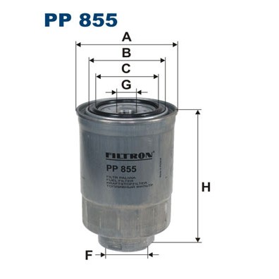 Слика на Филтер за гориво FILTRON PP 855