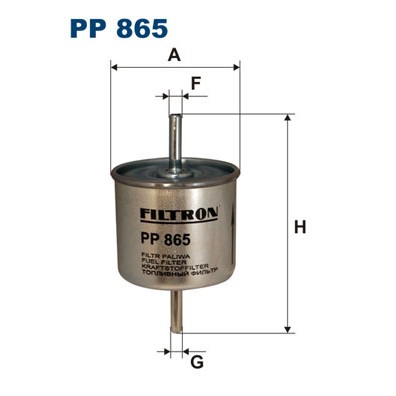 Слика на Филтер за гориво FILTRON PP 865 за Ford Escort 6 Break (gal) 1.3 - 60 коњи бензин