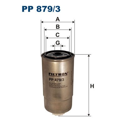 Слика на Филтер за гориво FILTRON PP 879/3