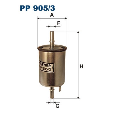 Слика на Филтер за гориво FILTRON PP 905/3 за Daewoo Kalos Hatchback 1.4 16V - 94 коњи бензин