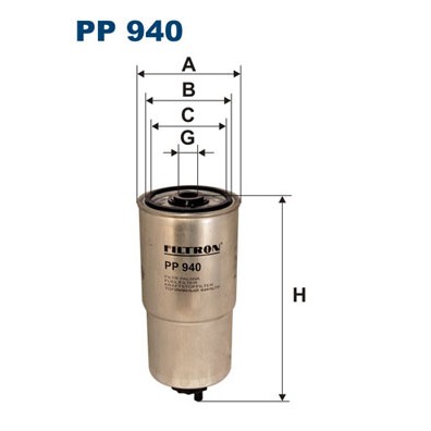 Слика на Филтер за гориво FILTRON PP 940