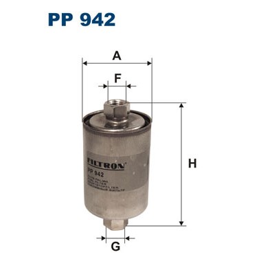 Слика на Филтер за гориво FILTRON PP 942 за MG TF 115 - 116 коњи бензин