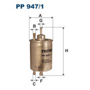 Слика 1 на Филтер за гориво FILTRON PP 947/1