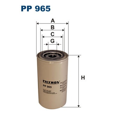 Слика на Филтер за гориво FILTRON PP 965