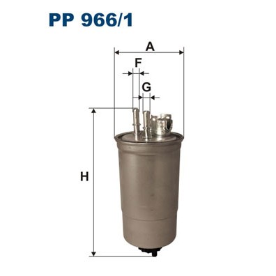 Слика на Филтер за гориво FILTRON PP 966/1