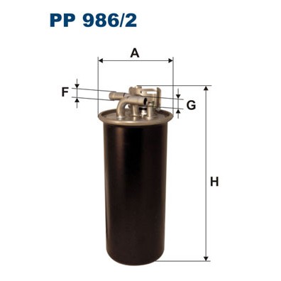 Слика на Филтер за гориво FILTRON PP 986/2