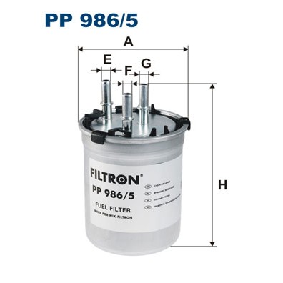 Слика на Филтер за гориво FILTRON PP 986/5