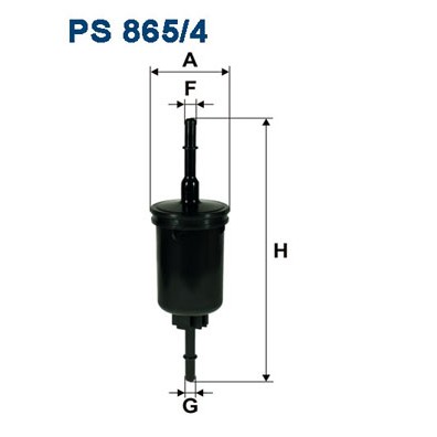 Слика на Филтер за гориво FILTRON PS 865/4 за Ford Fiesta 5 (jh,jd) 1.3 - 60 коњи бензин