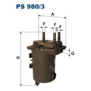 Слика 1 на Филтер за гориво FILTRON PS 980/3