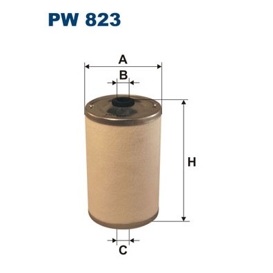 Слика на Филтер за гориво FILTRON PW 823 за камион Setra Series 300 S312HD, S315H, S315GT, S315HD, S315HDH - 340 коњи дизел